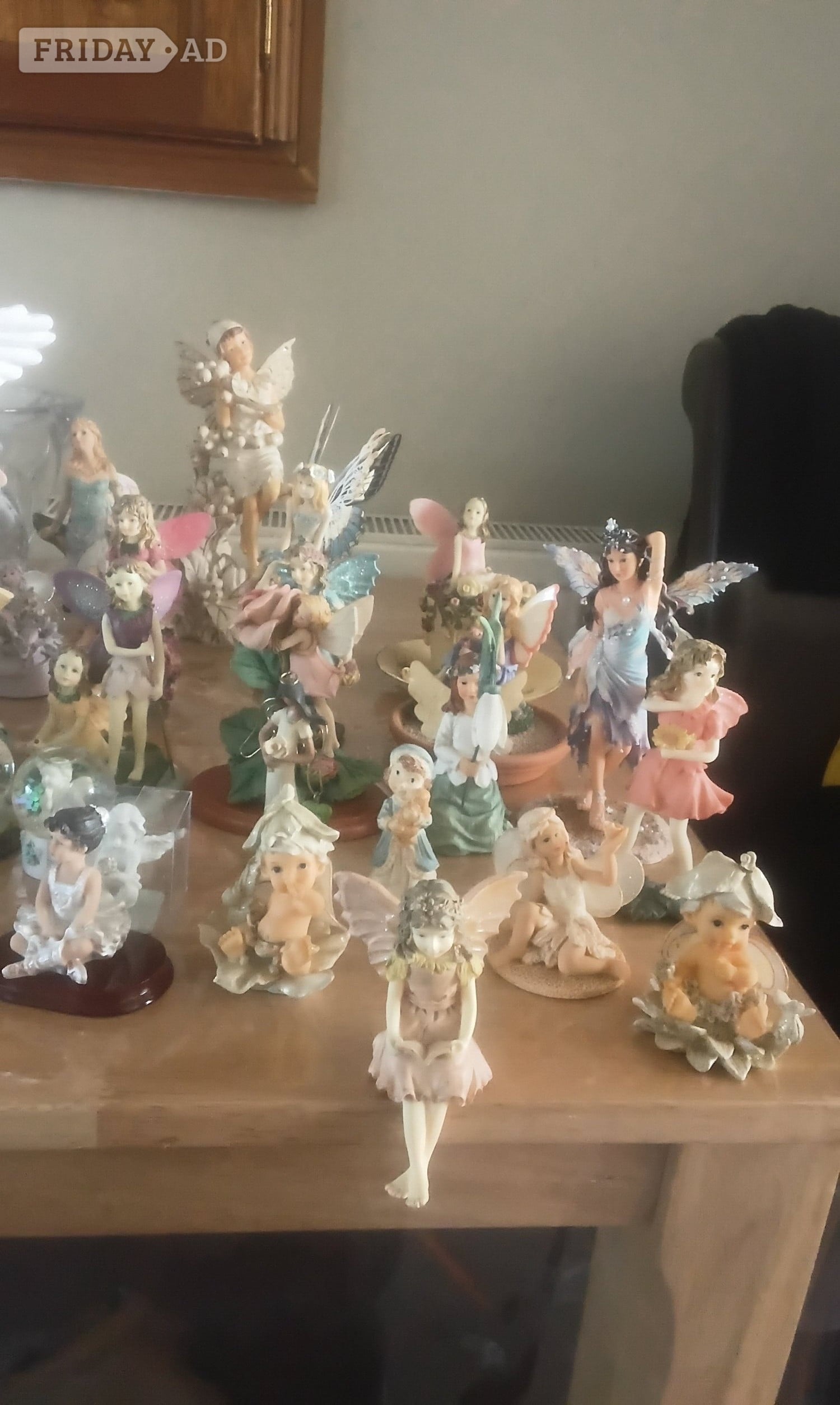Collection of Fairy and Angel Figurines – Good Condition