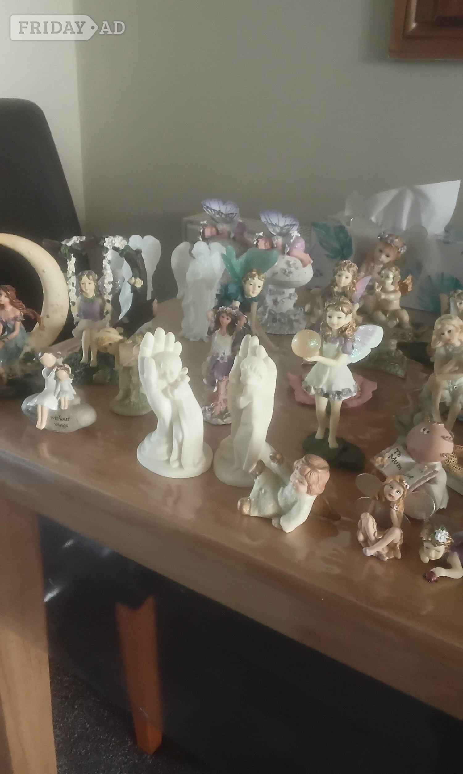 Collection of Fairy and Angel Figurines – Good Condition - Antiques & Collectables