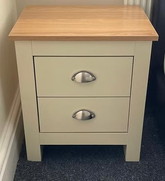 LANCASTER BEDSIDE - CREAM