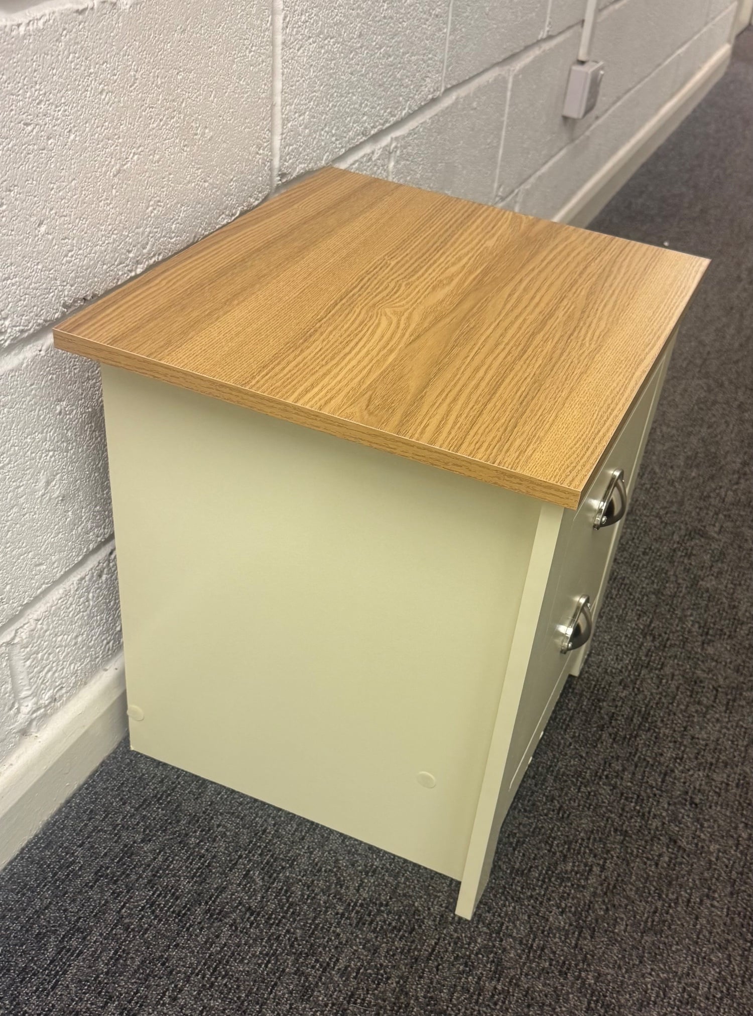 LANCASTER BEDSIDE - CREAM - Furniture in Rotherham