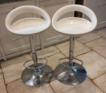 A Pair Of Kitchen Stools