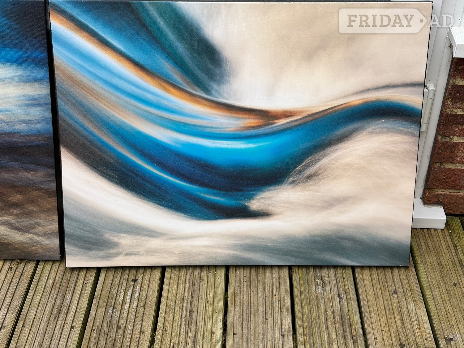 2 x CANVAS ART PRINTS