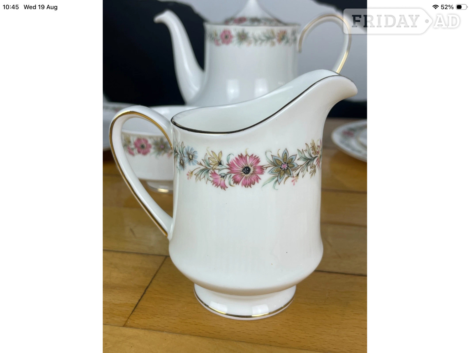 Great Yarmouth Paragon Fine China Coffee Set