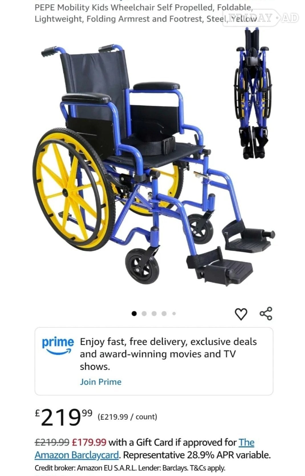 Wheelchair for children / small adults by Pepe - Mobility in Heathfield