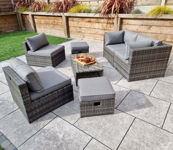 Signature Weave Chelsea Modular Rattan Sofa Set