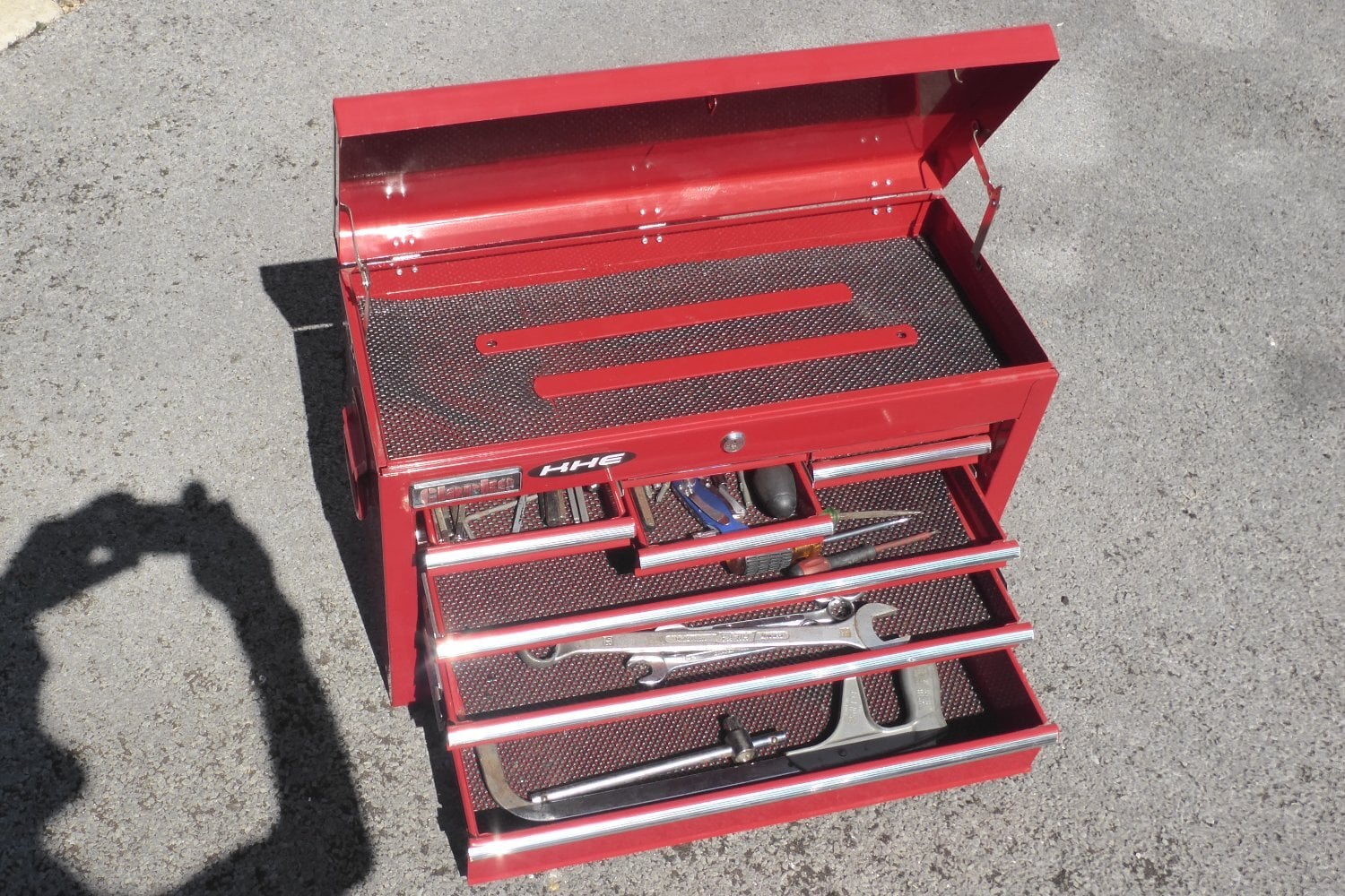 Clarke 9 drawer tool chest.   in Wells