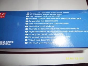 Able Spacer Universal Inhalation Chamber