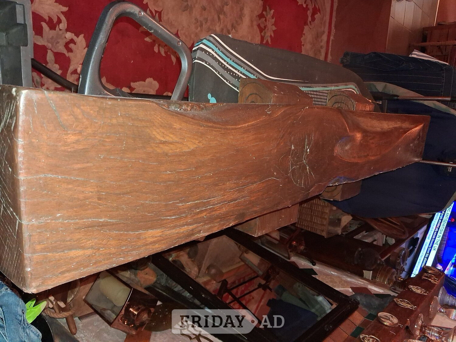 Solid Hardwood Fireplace mantel