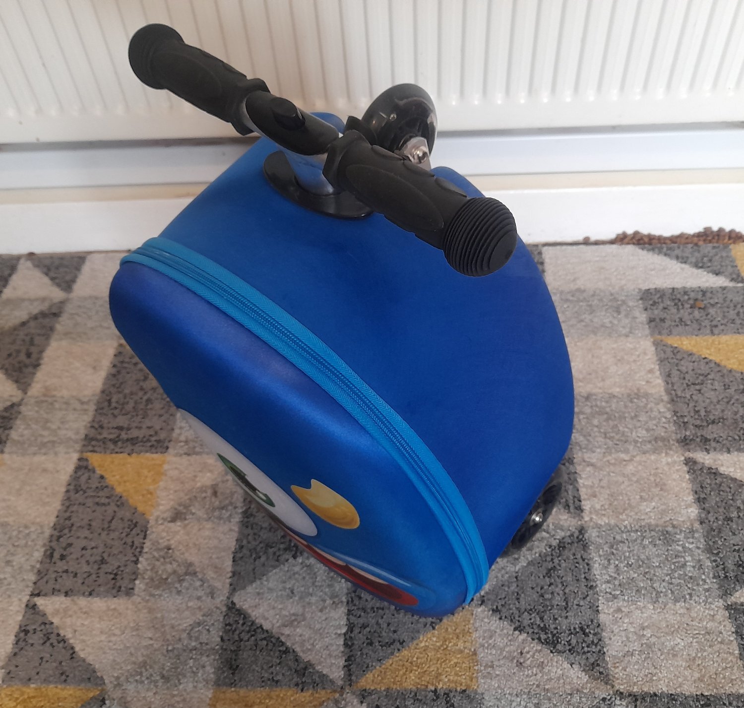 Monsters Inc travel luggage scooter 