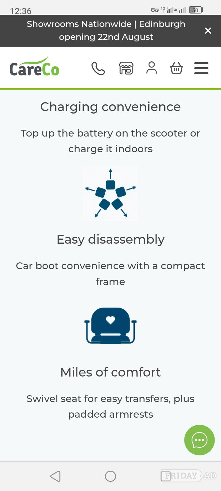 Careco Frontier Mobility scooter  - Mobility