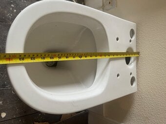 Corner Loo/ Corner Toilet Bowl with Sistern