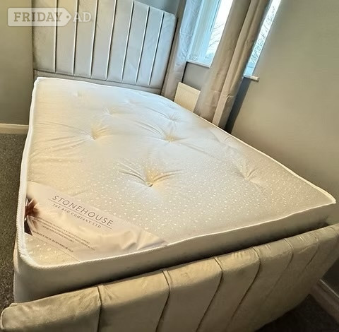 KING - DELUXE LINED SIDE LIFT DIVAN OTTOMAN