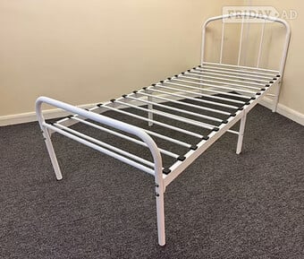 Single Milton metal bedframe