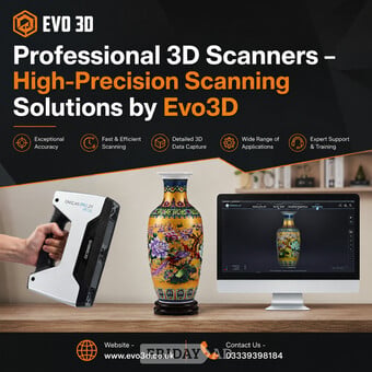 Professional 3D Scanners – High-Precision Scanning Solutions