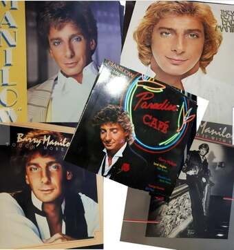 Barry Manilow 5 LP's £5.00 BN44 3LP Must Collect