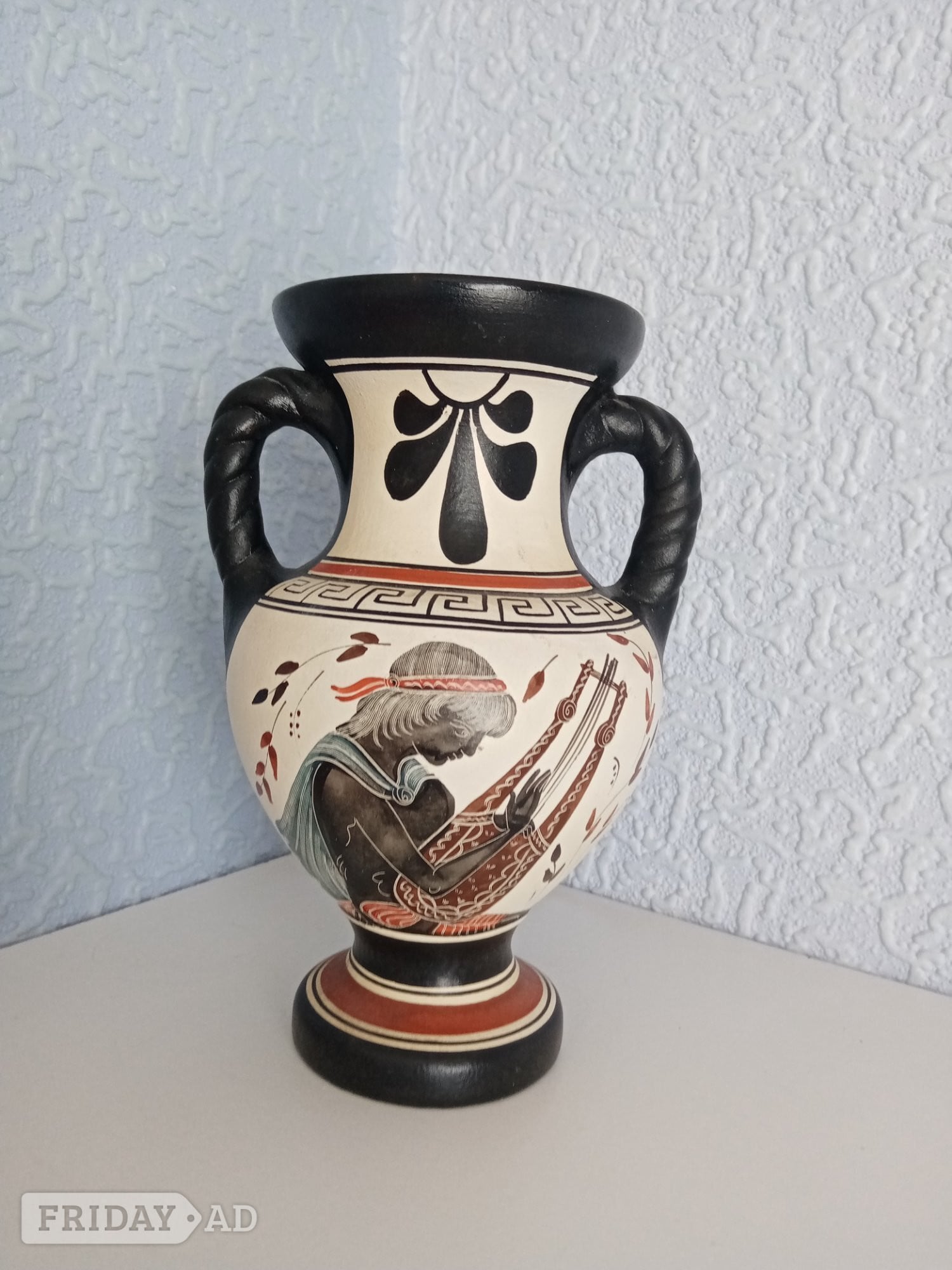 Beautiful Second Hand Replica of Greek Ancient vase, good condion in Peacehaven