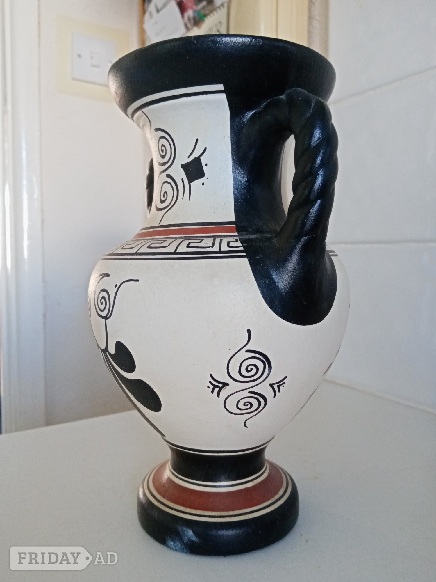 Beautiful Second Hand Replica of Greek Ancient vase, good condion - Antiques & Collectables