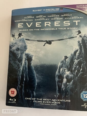 `Everest` Based  on the incredible true story. Blue Ray