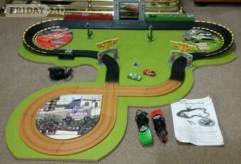 Disney Pixar Cars Scalextric set
