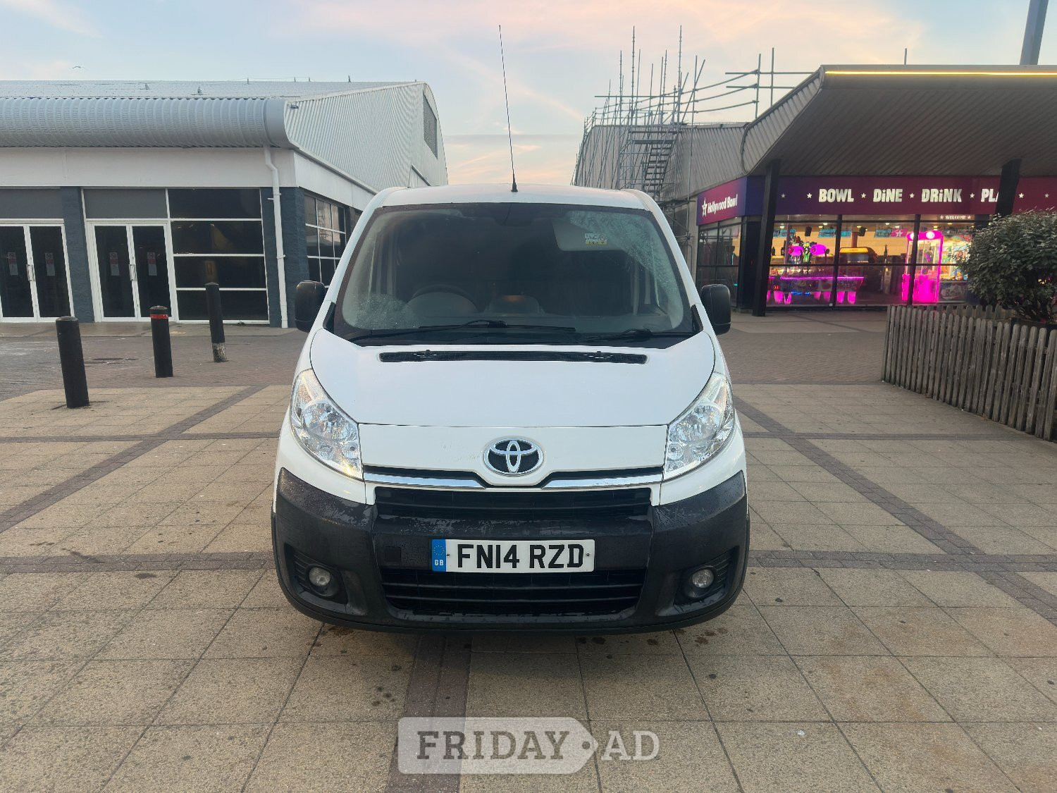 2014 Toyota Proace 1200 - Long Wheelbase - 4 Keys - Ply Lined in Brighton