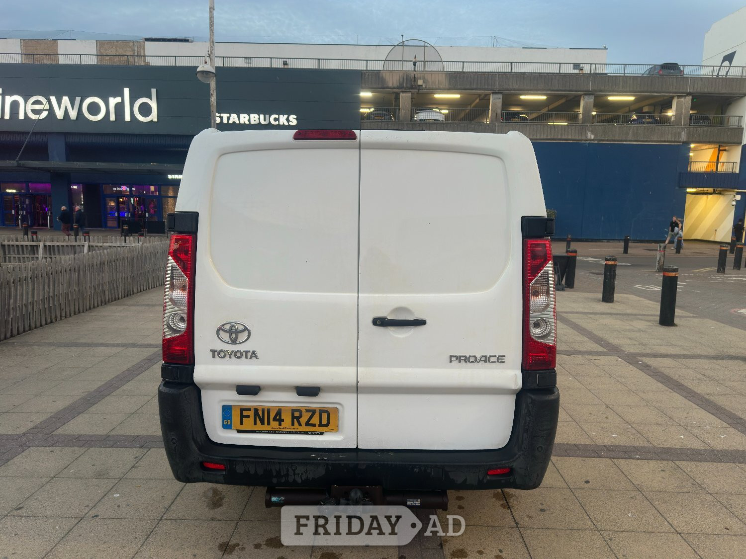2014 Toyota Proace 1200 - Long Wheelbase - 4 Keys - Ply Lined - Vans & Commercial Vehicles