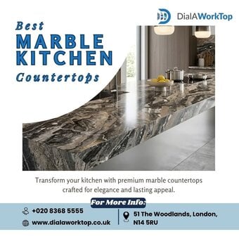 Best Marble Kitchen Countertops | DialAWorkTop