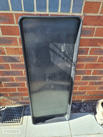 Grow bag trays x 2