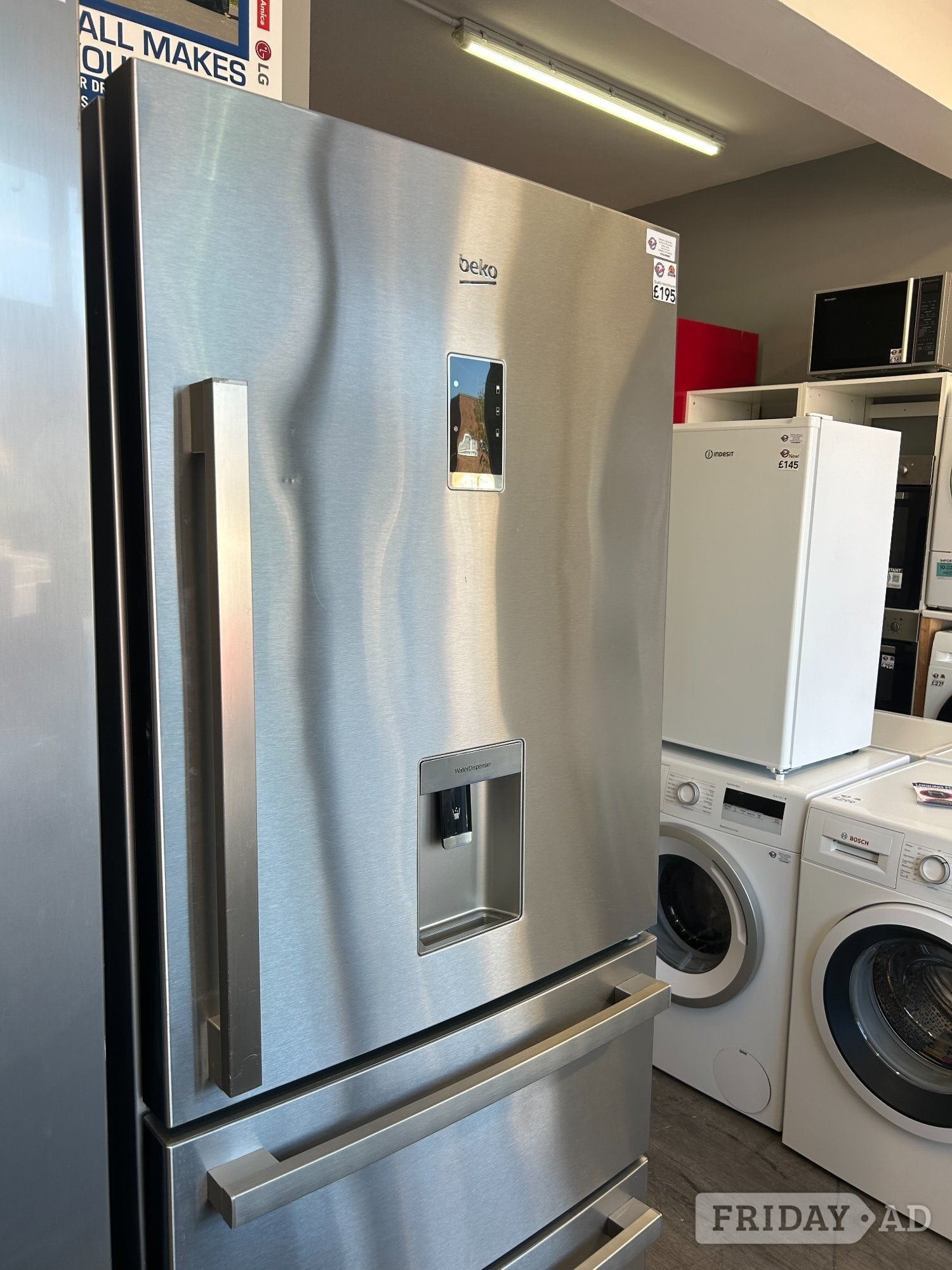 BEKO THREE DOOR FRIDGE FREEZER - Home Appliances