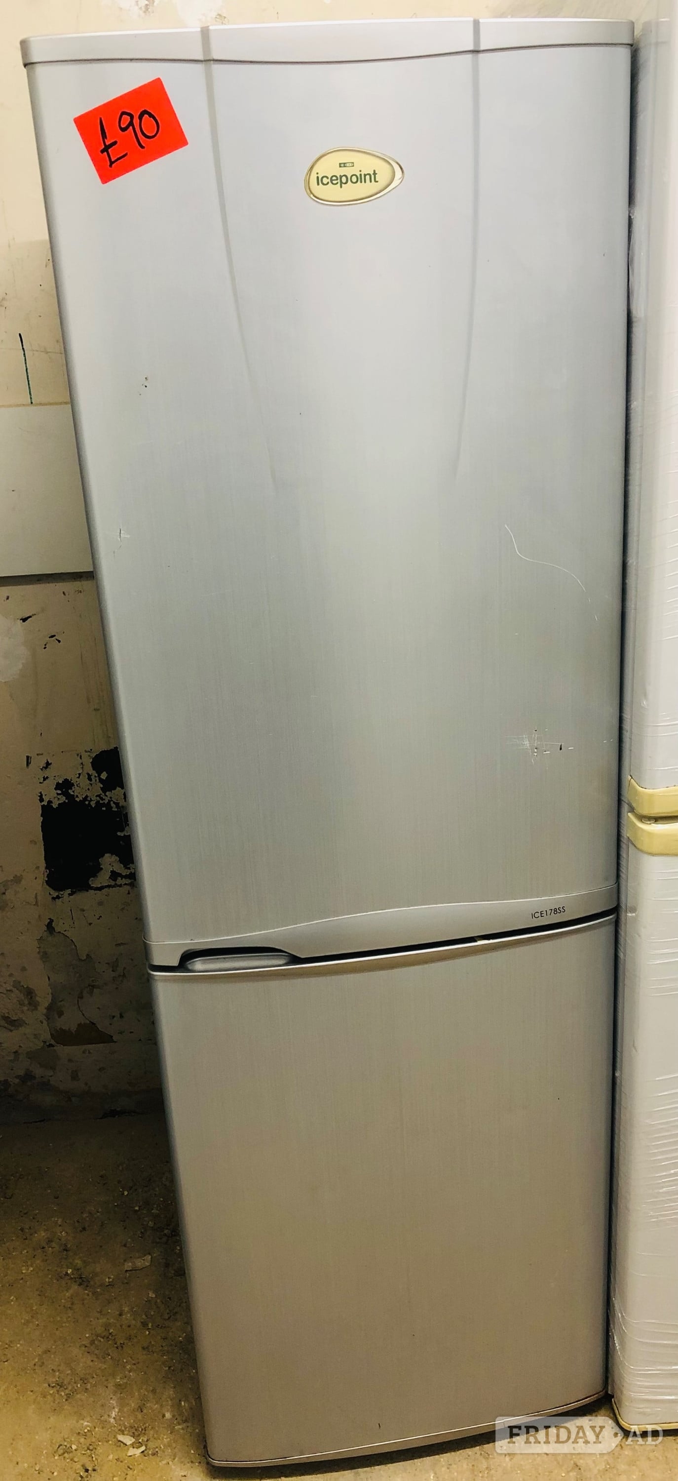 Icepoint frost free fridge freezer fully tested and functional 