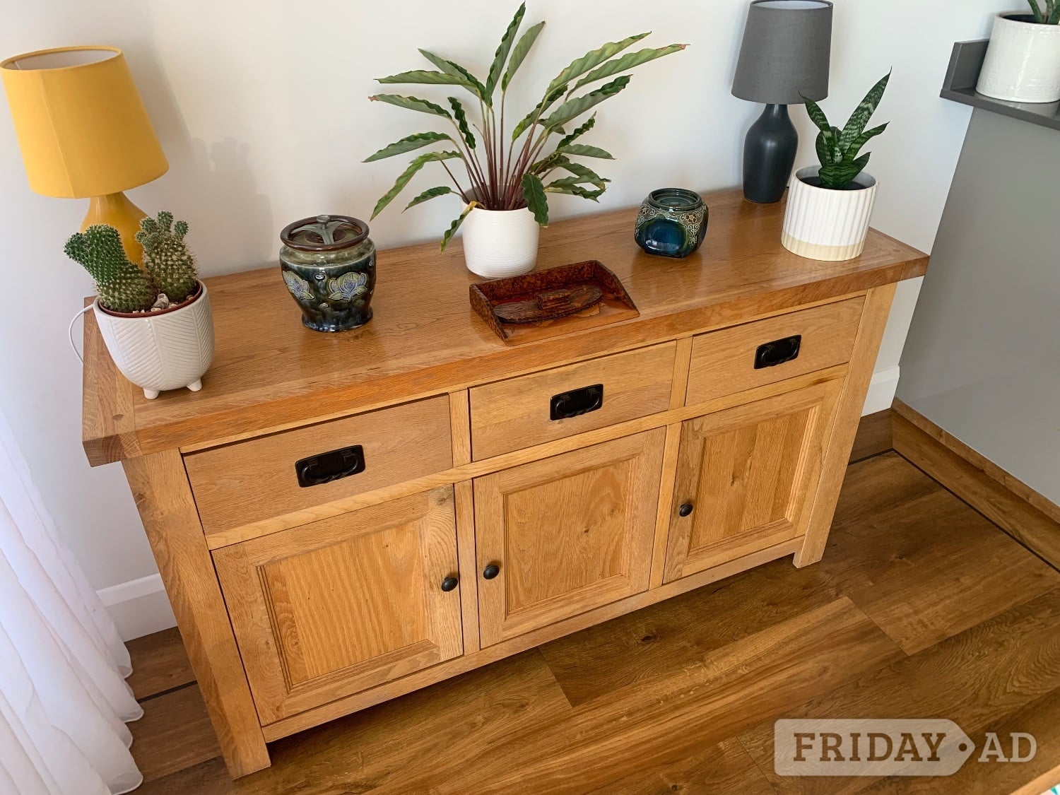 Dining Table and sideboard - Oak in Worthing