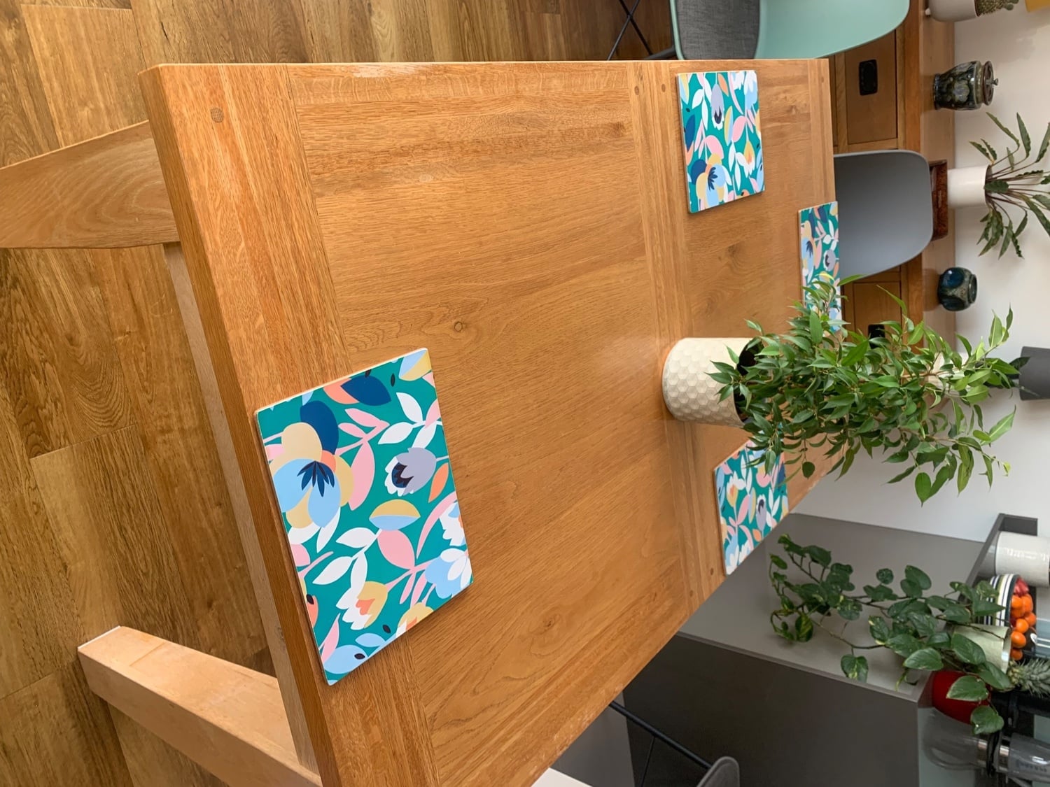 Dining Table and sideboard - Oak