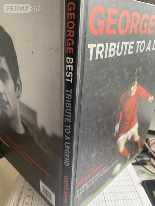 George Best Tribute to a Legend. Hardback book.
