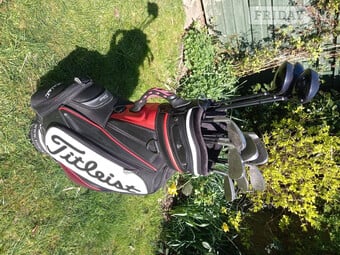 Trilogy Golf clubs and Titliest Bag