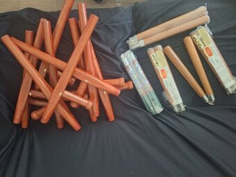 NUNCHUKUS AND TONFA BATONS 5 PAIRS OF EACH FOR MARTIAL ARTS