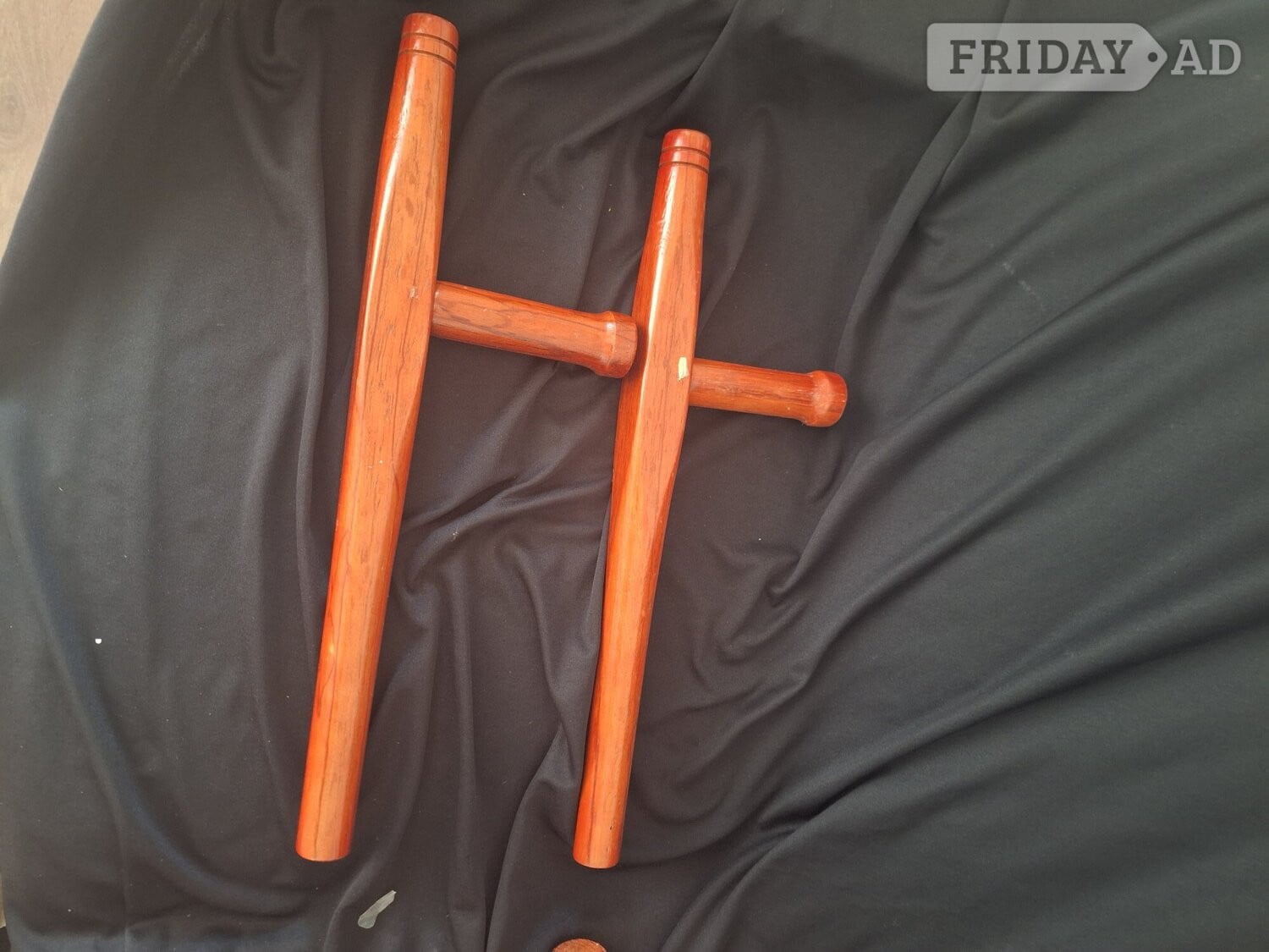NUNCHUKUS AND TONFA BATONS 5 PAIRS OF EACH FOR MARTIAL ARTS