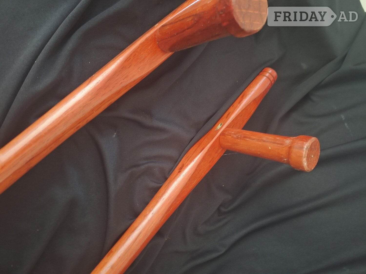 Pevensey NUNCHUKUS AND TONFA BATONS 5 PAIRS OF EACH FOR MARTIAL ARTS