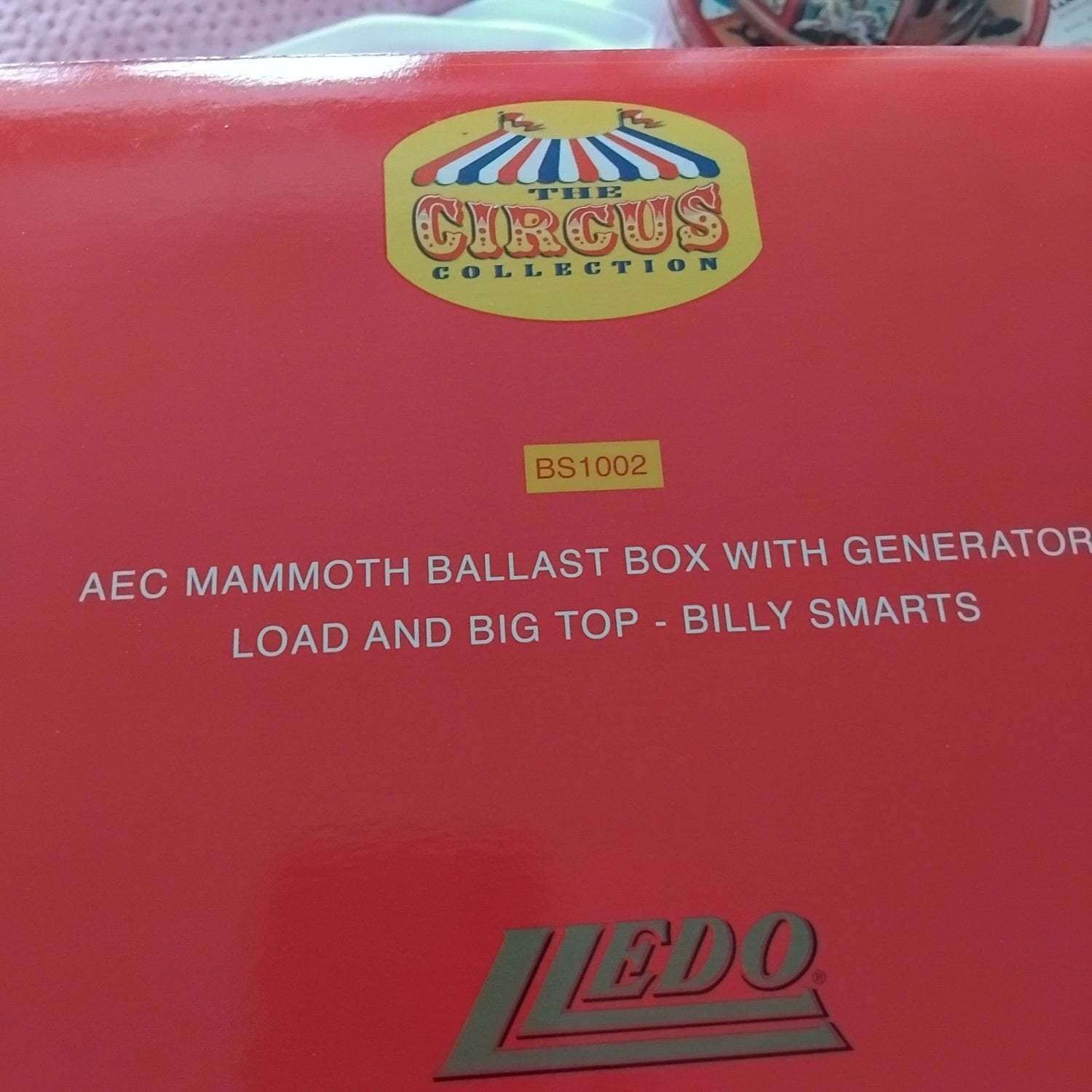 CIRCUS BIGTOP SET BILLY SMARTS MINT LLEDO  NO DELIVERY/POSTING  - Antiques & Collectables