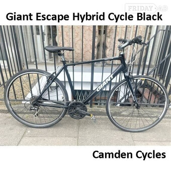 Giant Escape Hybrid Cycle Black