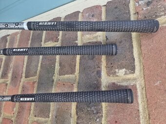 Mizuno JPX800 Driver and 2 hybrids