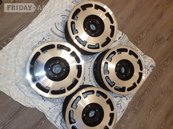 Mk1 vw golf GTI Pirelli P Slot 14inch 4 Stud Alloy wheels fully refurbished  - Parts & Accessories in West Bromwich