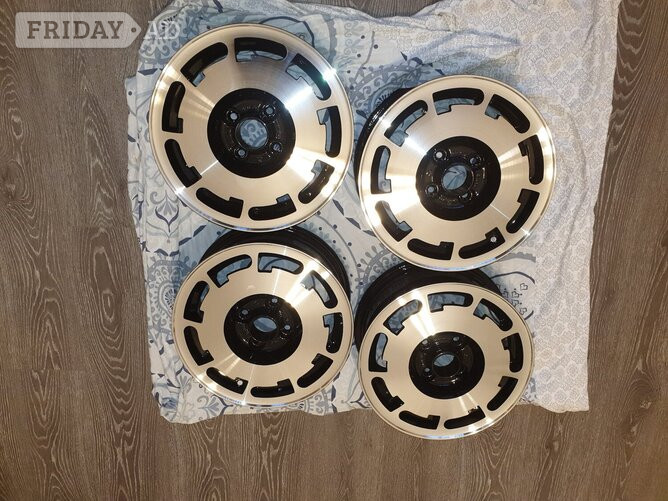 Mk1 vw golf GTI Pirelli P Slot 14inch 4 Stud Alloy wheels fully refurbished  - Parts & Accessories