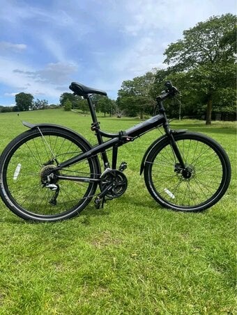 folding aluminum mountain bike 