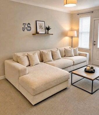 Dylan L shape corner sofa long chase  for sale COD available 