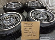 JAGUAR EASY FIT BOLT ON CHROME WHEELS / TYRES 