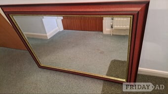 Wall hanging mirror