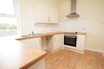 Large self-contained 2 bed flat