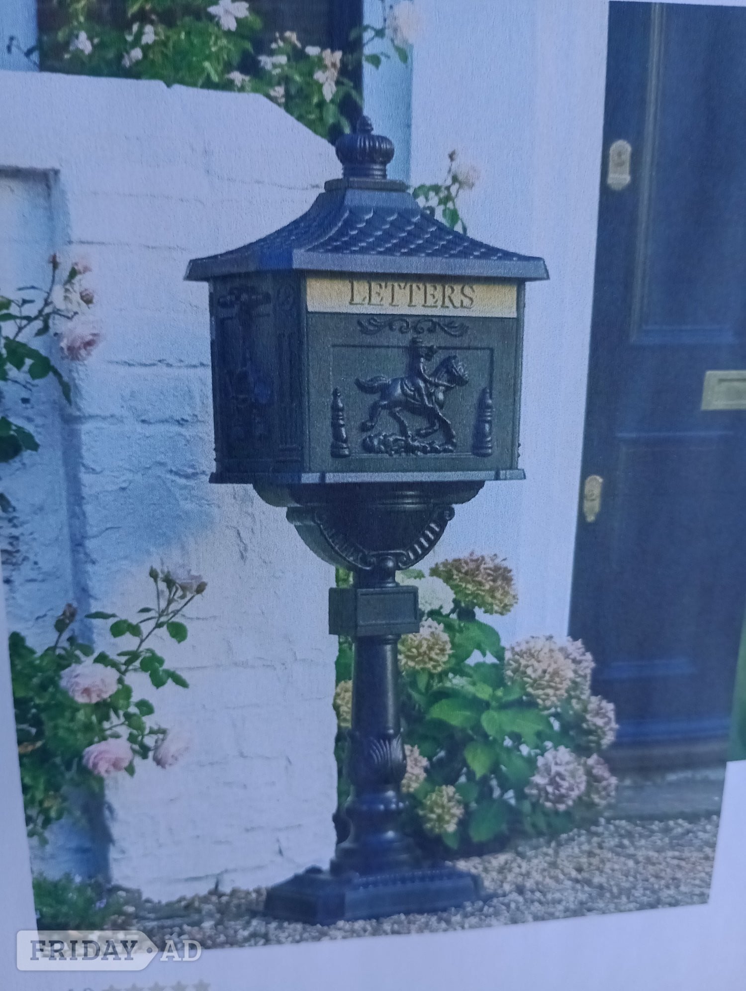 Freestanding Aluminium Mailbox in Seaford