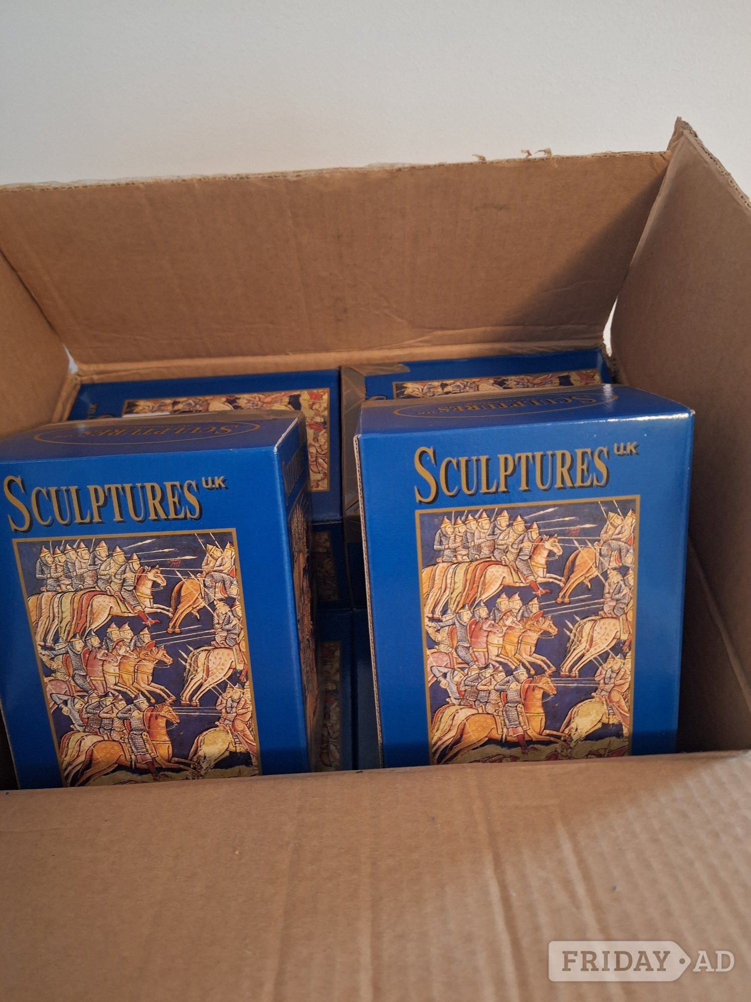 156 SAMURAI WARRIOR SCULPTURES BULK PURCHASE OR BOXS OF 12 in Pevensey