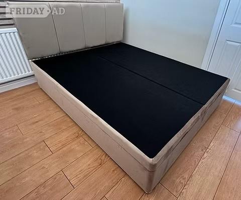 Rotherham KING -END LIFT DIVAN OTTOMAN WITH 24 INCH DESIGN HEADBOARD