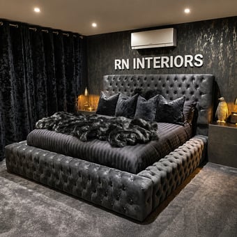 Black Ambassador bed With optional colour & cash on delivery 